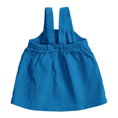 Bu Ön Görünüm Muhteşem Bebek Elbisesi Parlak Mavi Renkli Model, kendi tasarımınızı yerleştirmek için profesyonel görünümlü bir maket.