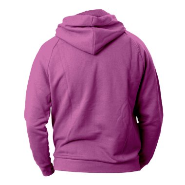 Tasarımınızın en etkili görüntüsü için bu Arka Görünüm Taze Adam Kapüşonlu Mor Orkide Rengini kullanın