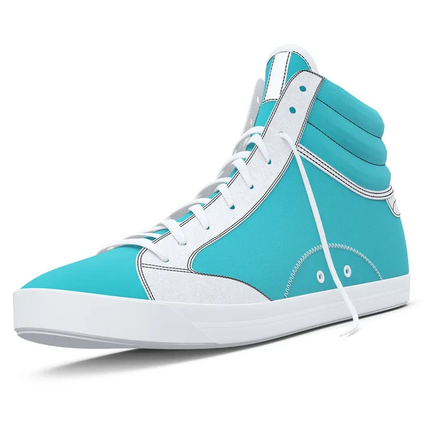 Visualize Your Designs Just Few Clicks Side View Realistic Sneakers — стоковое фото