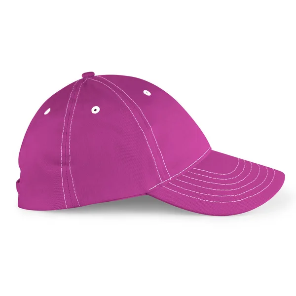 Obtener Esta Vista Lateral Elegante Sombrero Deportivo Burla Color Lila —  Fotos de Stock
