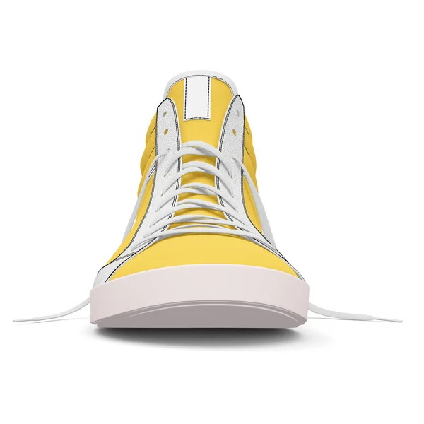 Illessze Szépség Design Ebbe Reális Cipők Cipő Mockup Prime Rose — Stock Fotó