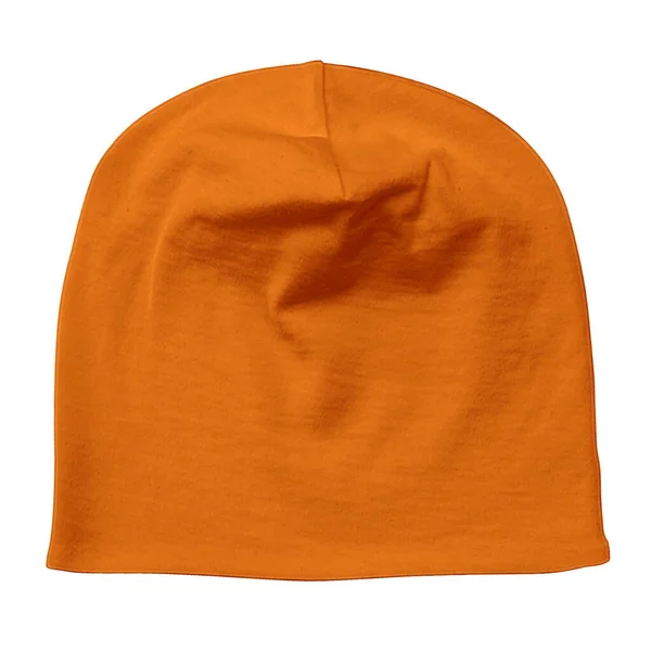 Fogd Meg Ezt Lenyűgöző Stílusos Baba Beanie Mockup Izlandon Poppy — Stock Fotó