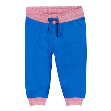 Tasarım sürecinizi hızlandırın ve bu parlak mavi renkli pamuklu bebek pantolonuyla daha çarpıcı hale getirin..