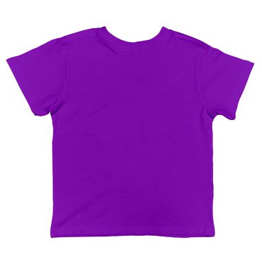 Çizimlerinizi profesyonel bir grafik tasarımcısı olarak sergilemek için Ultra Violet renginde boş bir Güzel Bebek T-shirtü..