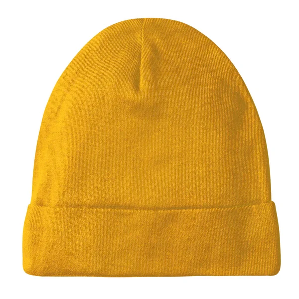 Hoeft Geen Expert Zijn Als Deze Realistische Cotton Beanie Mockup — Stockfoto