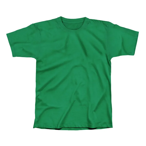 Non Necessario Essere Esperto Utilizzare Questo Impressionante Shirt Mockup Green — Foto Stock