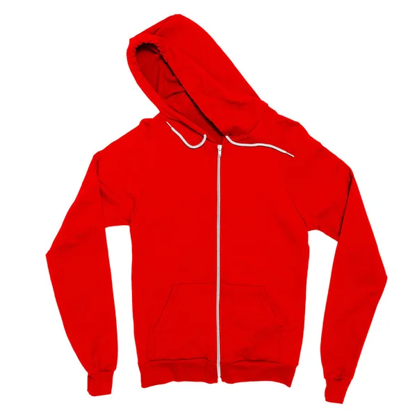 Sätt Din Design Eller Grafik Toppen Denna Imponerande Zip Sweatshirt — Stockfoto