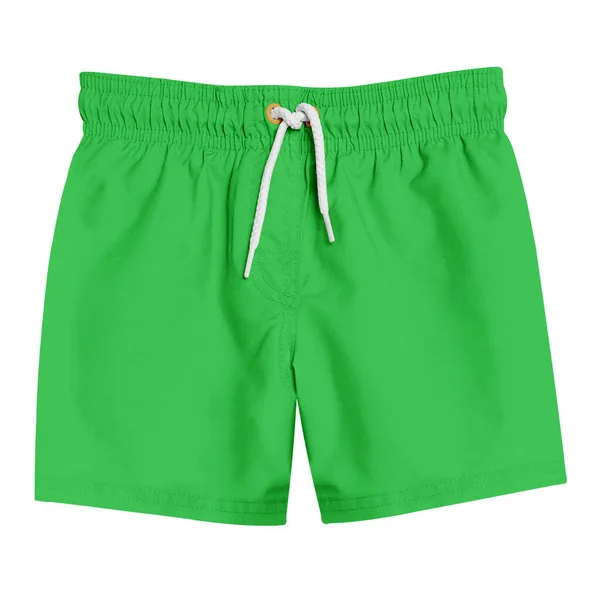 用这款绿色经典色彩的甜宝宝游泳用品店来促进你的设计活动 — 图库照片