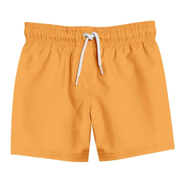 Mit Diesem Sweet Baby Swimming Shorts Mockup Iceland Poppy Color — Stockfoto