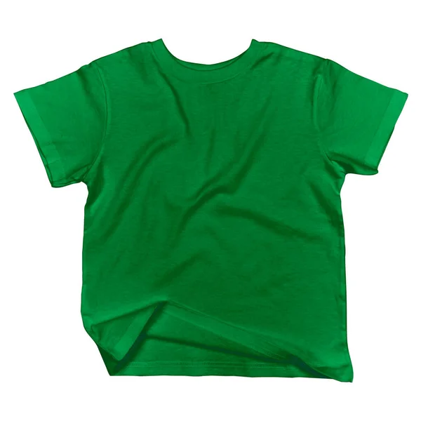 프론트 Impressive Toddler Shirt Mockup Green Bee Color 은놀라운 디자인을 — 스톡 사진