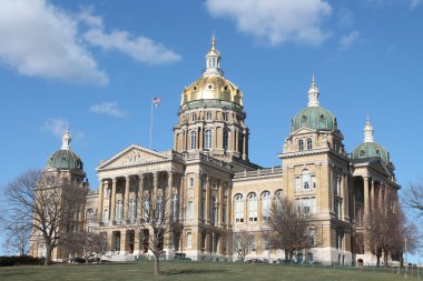 Iowa state capitol Binası-des moines, Iowa