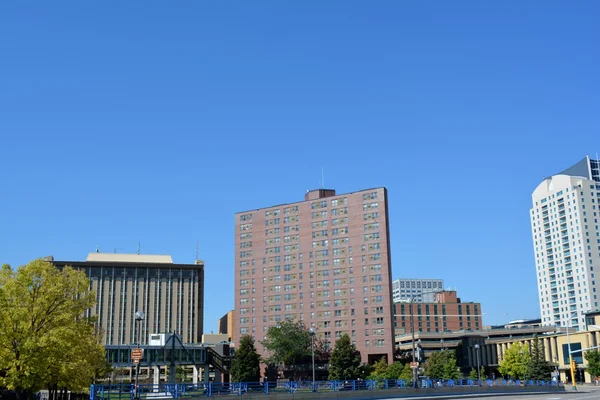 Skyline de Rochester, Minnesota — Fotografia de Stock