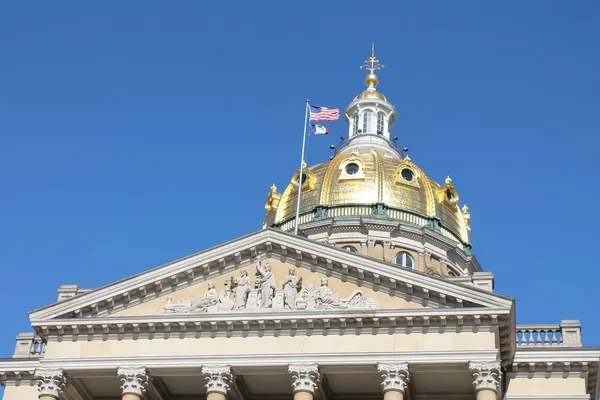 Iowa State Capitol Stockbild