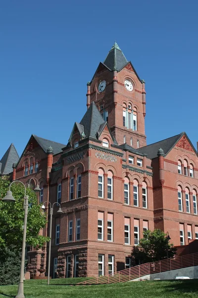 Cass county courthouse-Västerås nebraskacass 县法院普拉茨茅斯内布拉斯加州 — 图库照片