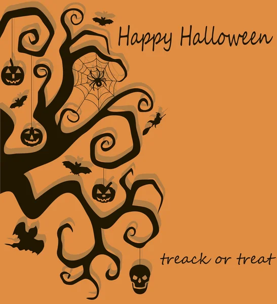 Cadılar Bayramı ağacı süsle