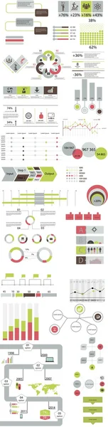 Infográficos — Vetor de Stock