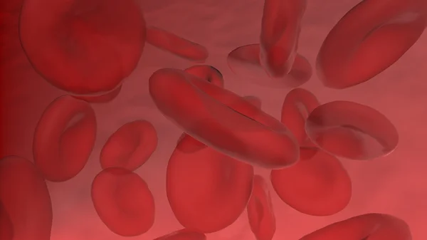 Rode bloedcellen — Stockfoto