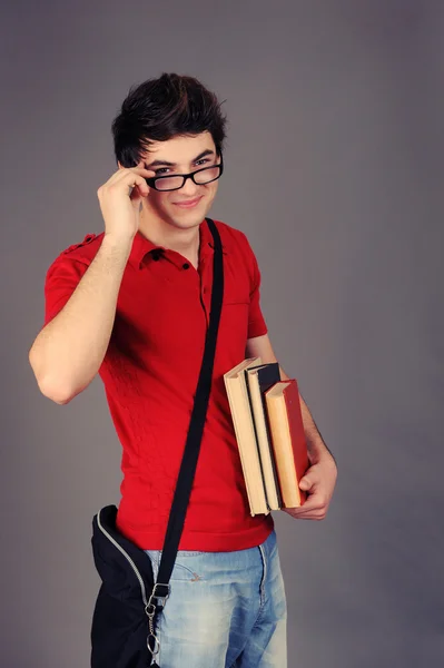 Studente ragazzo . — Foto Stock