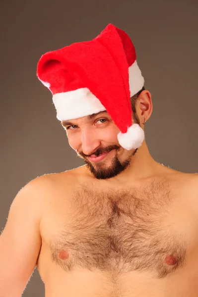 Adam Noel Baba şapkası — Stok fotoğraf