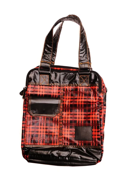 Plaid women bag — Stock Photo, Image