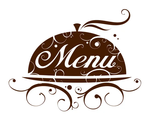 Menu restaurante . — Vetor de Stock