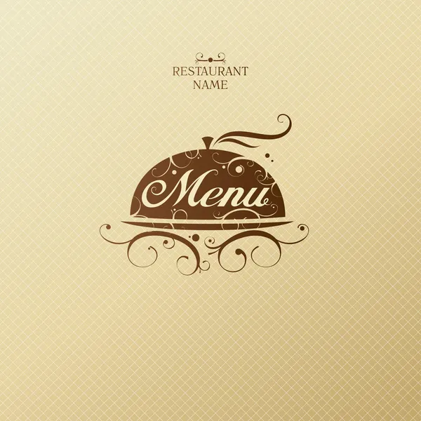 Menú restaurante . — Vector de stock