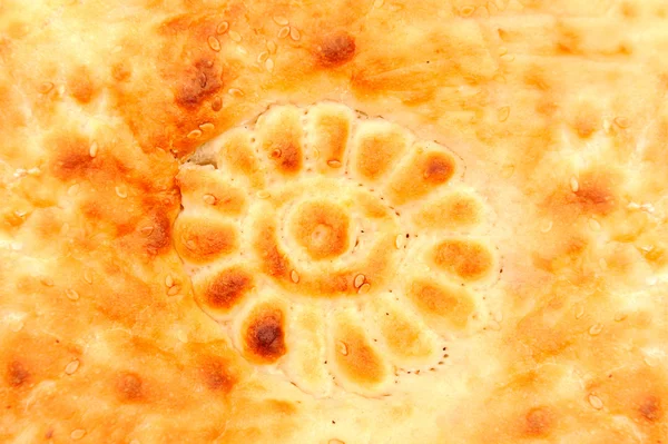 Close-up arabian round cake — Stock Photo, Image