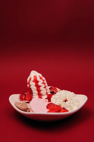 Helado en un tazón — Foto de Stock