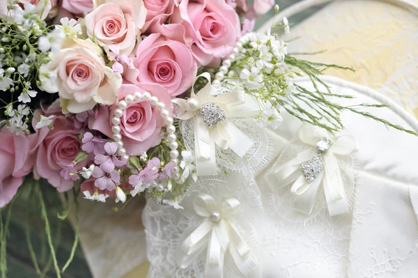 Wedding rings. — Stock Photo, Image