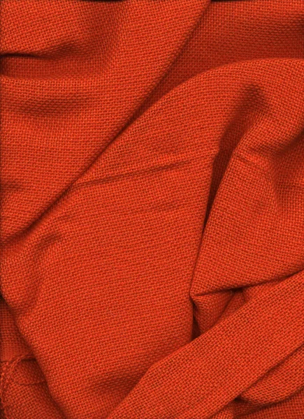 红色纺织背景 — 图库照片