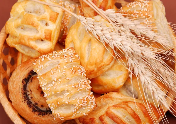 Geassorteerde bakkerij — Stockfoto