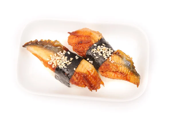 Sushi mit Aal — Stockfoto