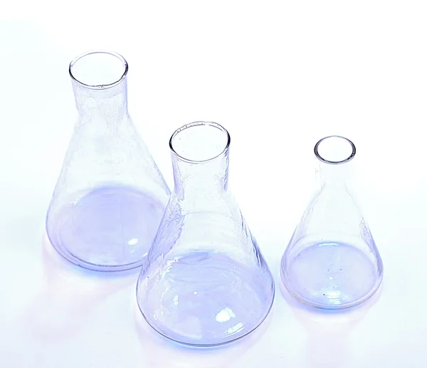 Glass test tubes — Stock Photo, Image