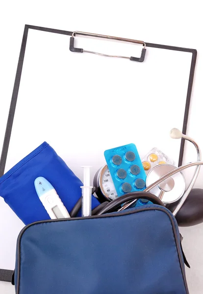 Medical set for first aid — Stock Photo, Image