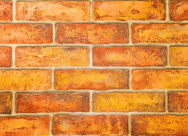 Decorative brick wall — Stock Photo, Image