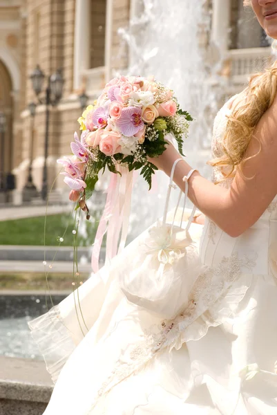 Bouquet da sposa — Foto Stock