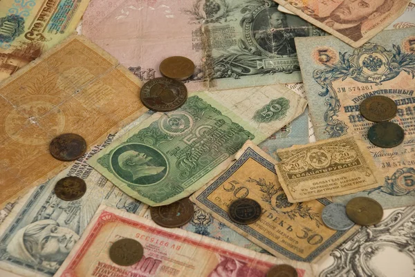Eski para birimi ile Retro arka plan