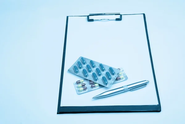 Medical clipboard — Stock Photo, Image