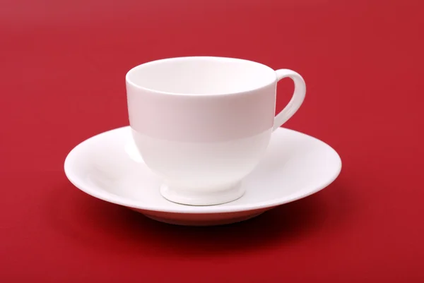 White porcelain cup — Stock Photo, Image