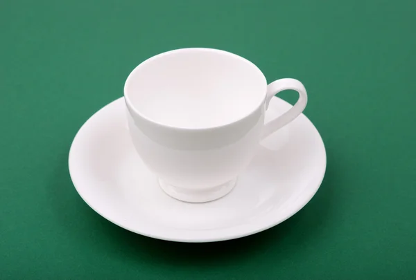 White porcelain cup — Stock Photo, Image