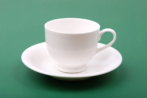 Tazza di porcellana bianca — Foto Stock