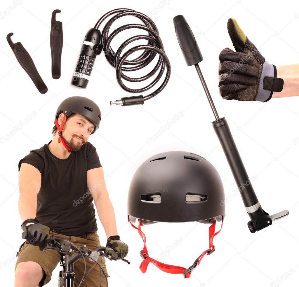 Bicycle tools set