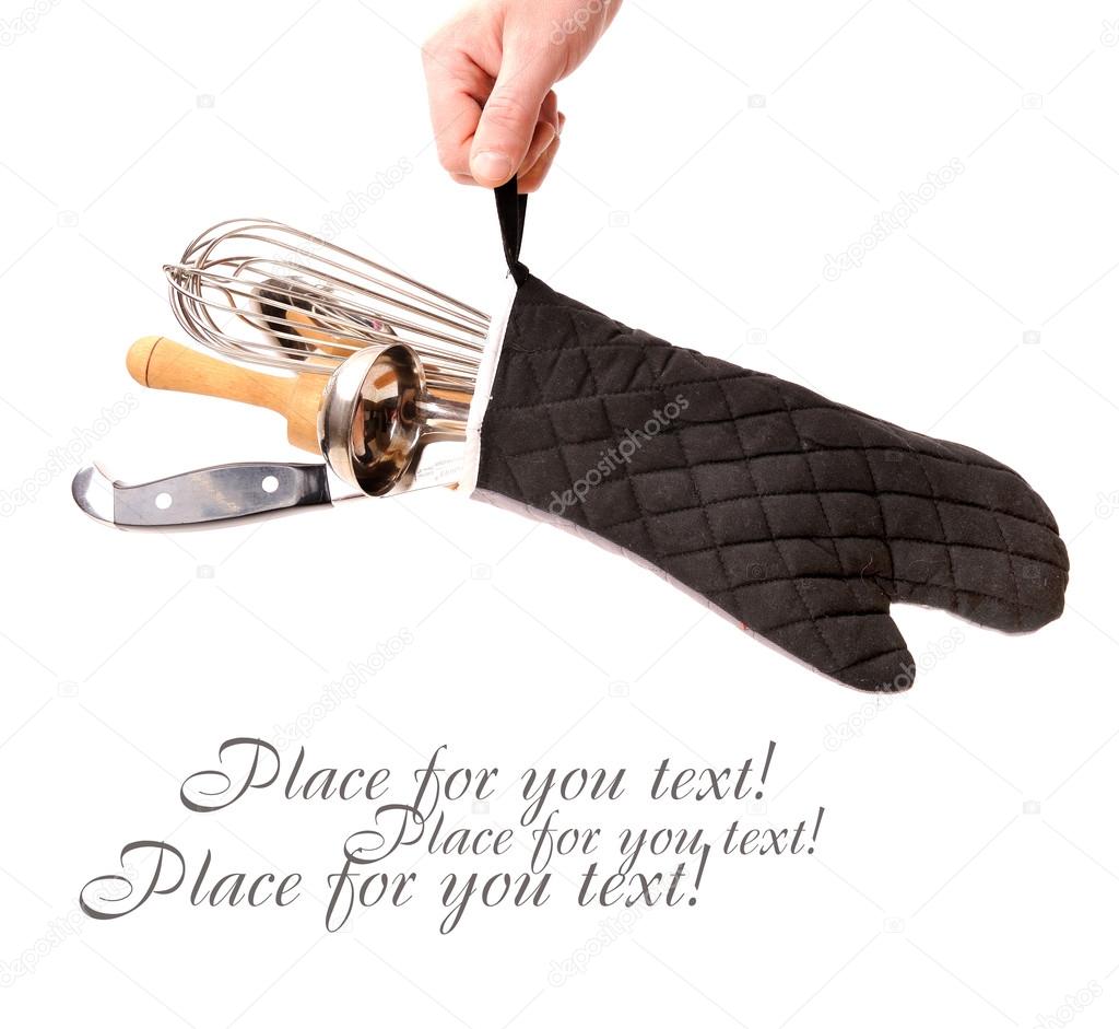 kitchen accessories in cooking glove