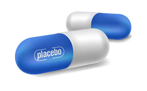 Tabletki placebo — Wektor stockowy