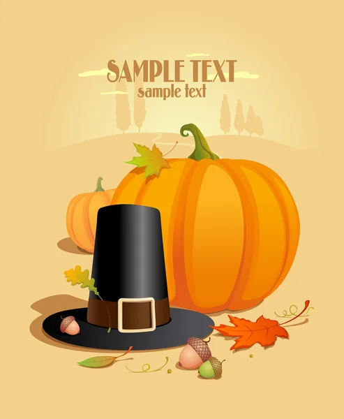 Modèle de conception Thanksgiving . — Image vectorielle