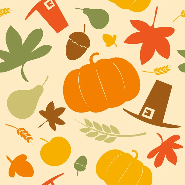 Autumn seamless background. — Stock Vector