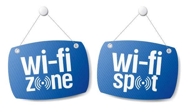 Signaux Internet Wi-Fi . — Image vectorielle