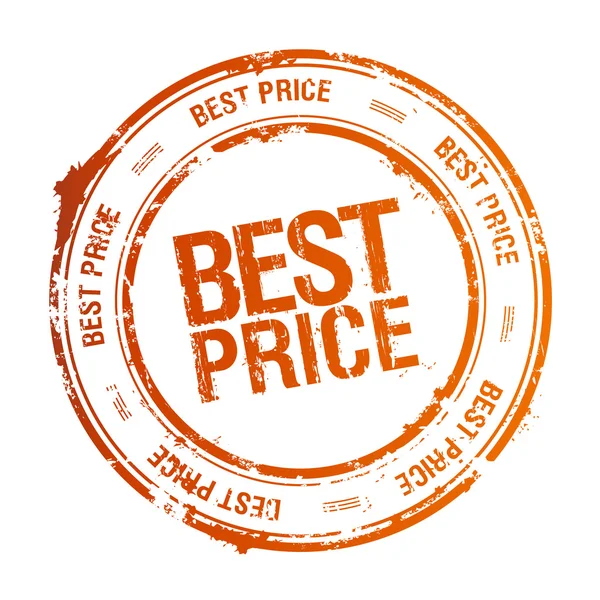 Best price stamp. — Stock Vector