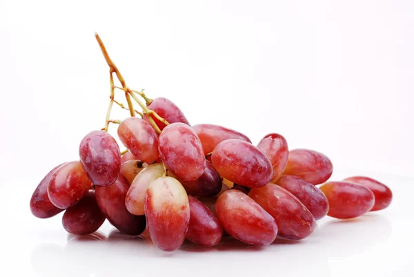 Egy rakás friss vörös szőlő. — Stock Fotó