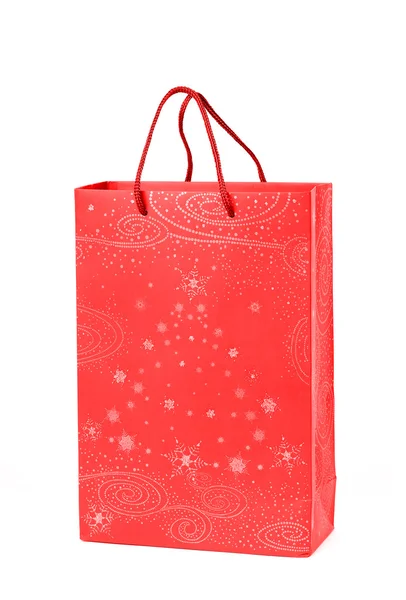 Christmas paper bag — Stock Photo, Image